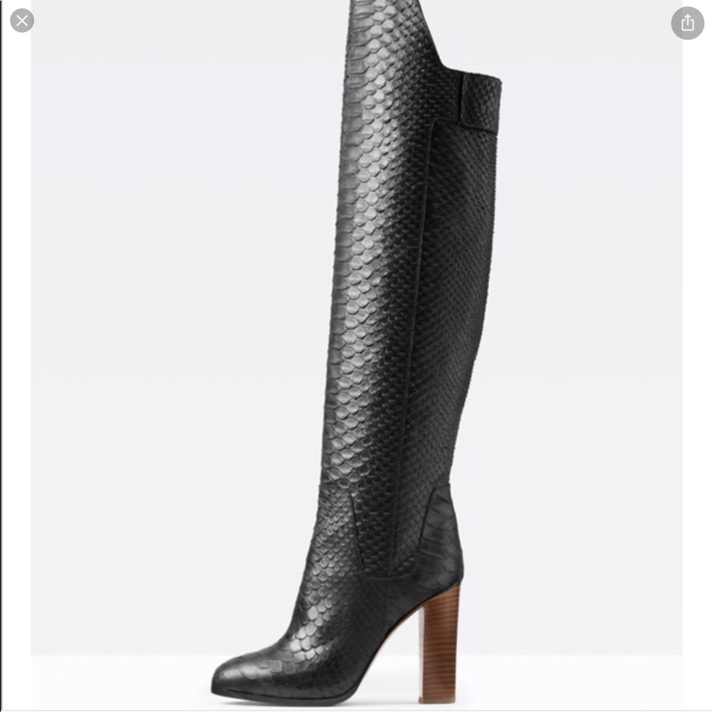 Vince Dempsey Python OTK Boots